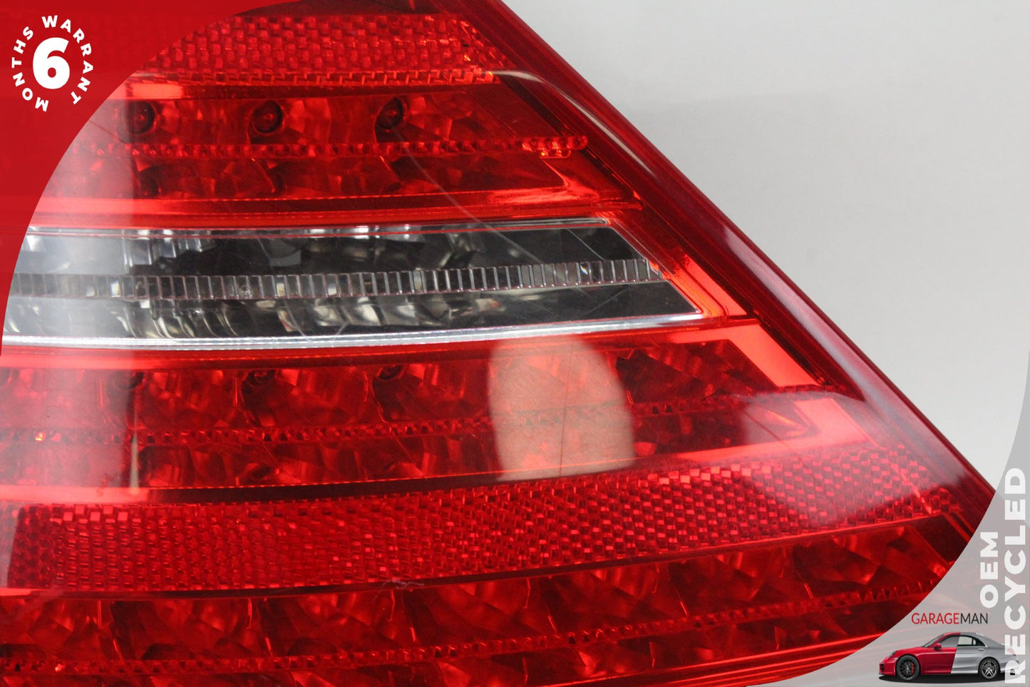 2010-2013 Mercedes W221 S550 S600 Rear Left Outer Tail Light 2218201364 OEM