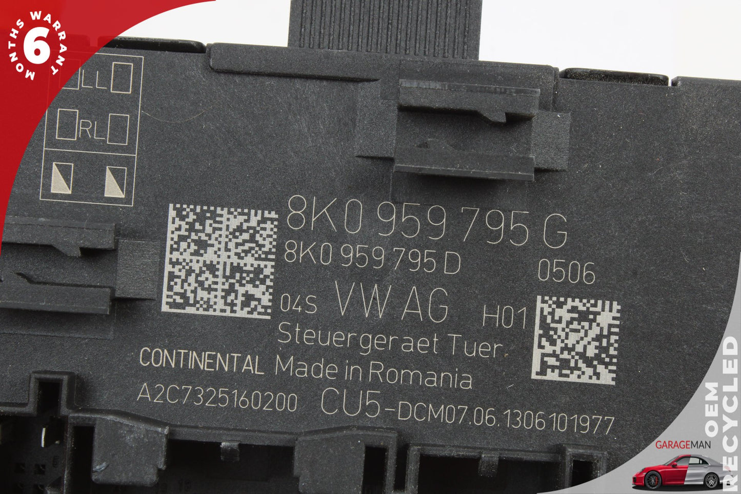 2009-2017 Audi Q5 SQ5 Rear Left or Right Side Door Control Module 8K0959795G OEM
