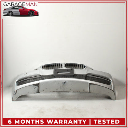 2013-2015 BMW 740i F01 Front Bumper Cover Panel Silver Metallic 7332262 OEM