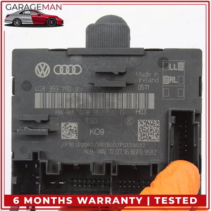 2012-2018 Audi A6 C7 Sedan Front Right Door Control Module 4G8959792 OEM