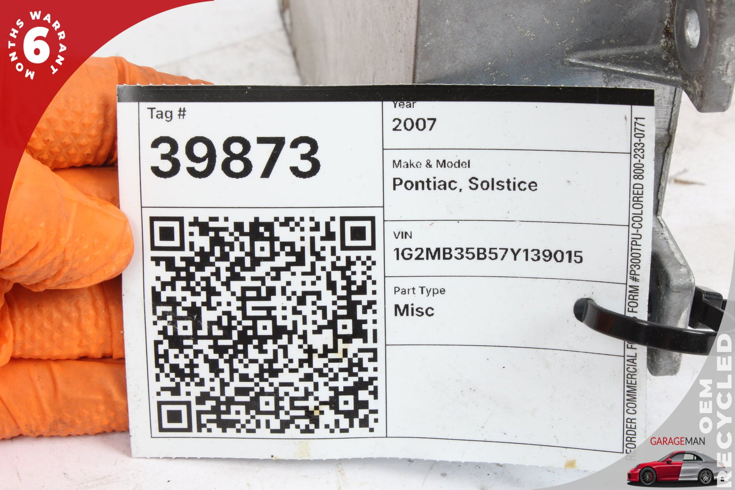 2007-2008 Pontiac Solstice Saturn Sky Communication Control Module 25826422 OEM