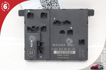 2003-2012 Mercedes R230 SL500 Front Right Door Control Module 2308204826 OEM