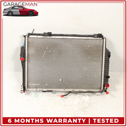 2001-2004 Mercedes R170 SLK320 Engine Cooling Radiator AC A/C Condenser OEM