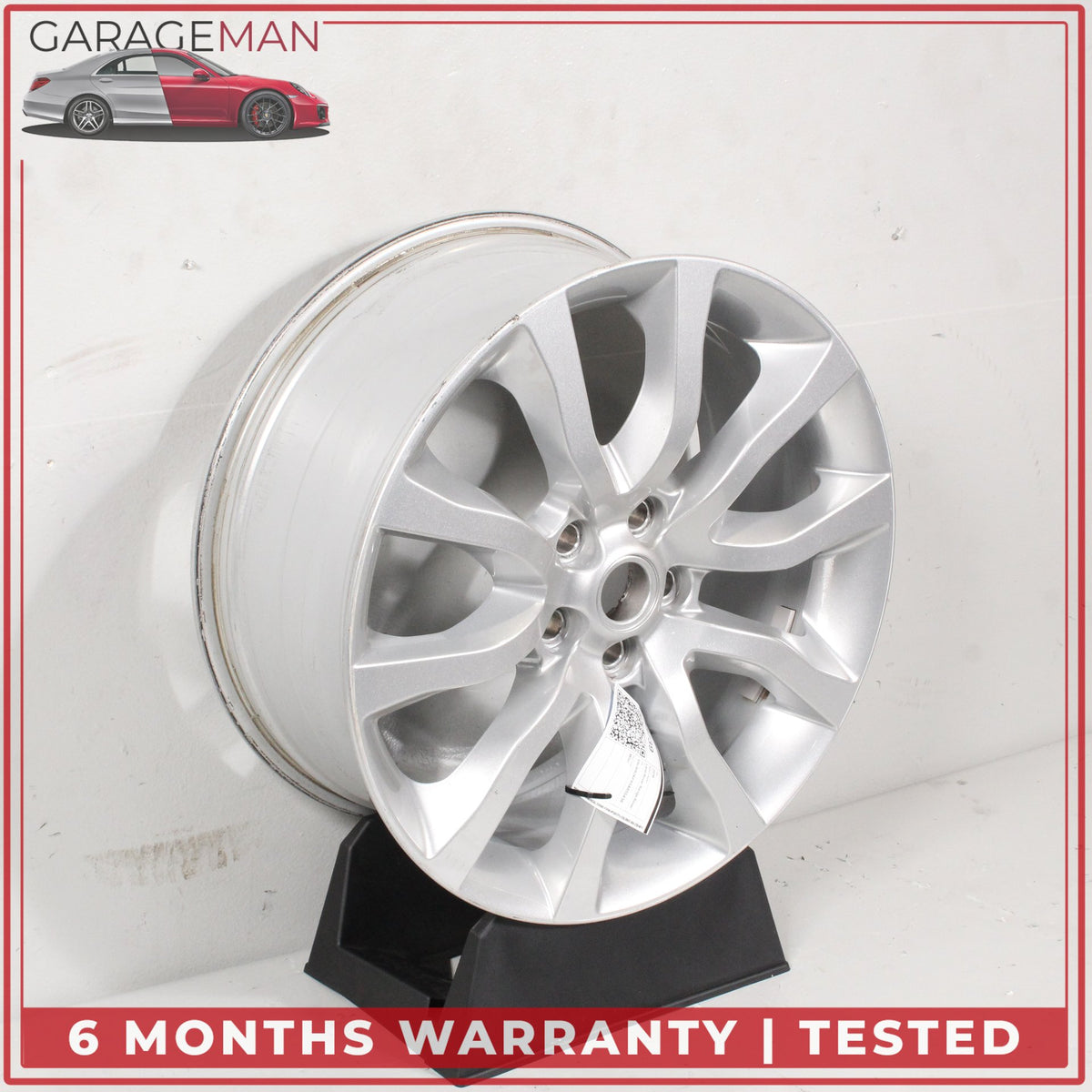 2014-2022 LR Range Rover Sport L494 8.5 x 20 20" Wheel Rim Silver DK621007DB OEM