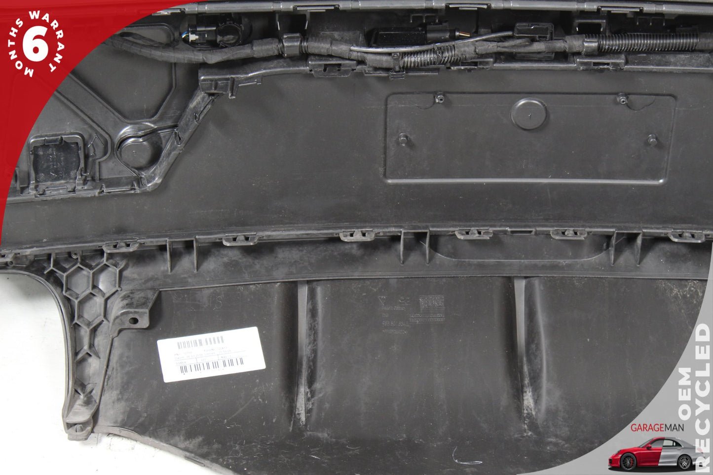 2015-2018 Porsche Macan 95B SUV Rear Bumper Cover 95B807417G Volcano Grey Metallic OEM