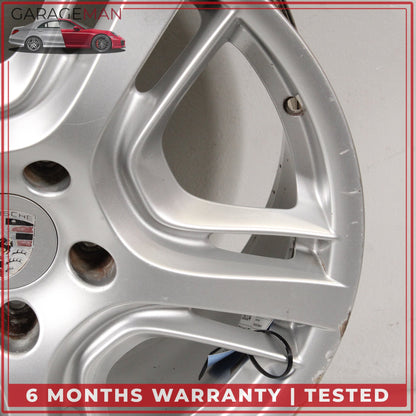 2010-2016 Porsche Panamera 970 9JX19 ET61 Front Wheel Rim Silver 97036215801 OEM