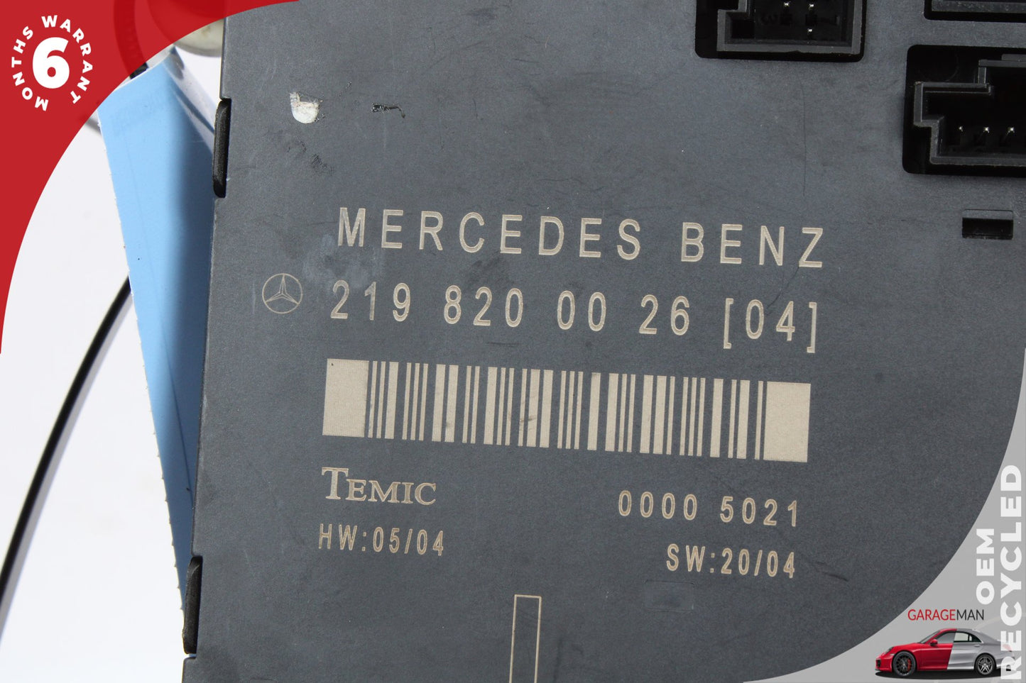 2006-2011 Mercedes W219 CLS550 Front Left Door Control Module 2198200026 OEM
