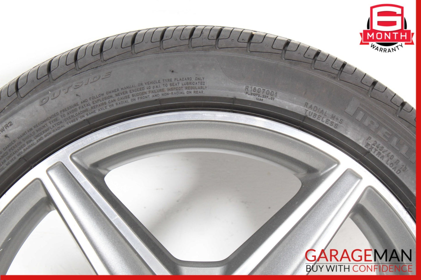 2015-2018 Mercedes W205 C300 Rear Wheel Tire Rim 8.5Jx18H2 ET49 2054011200 OEM
