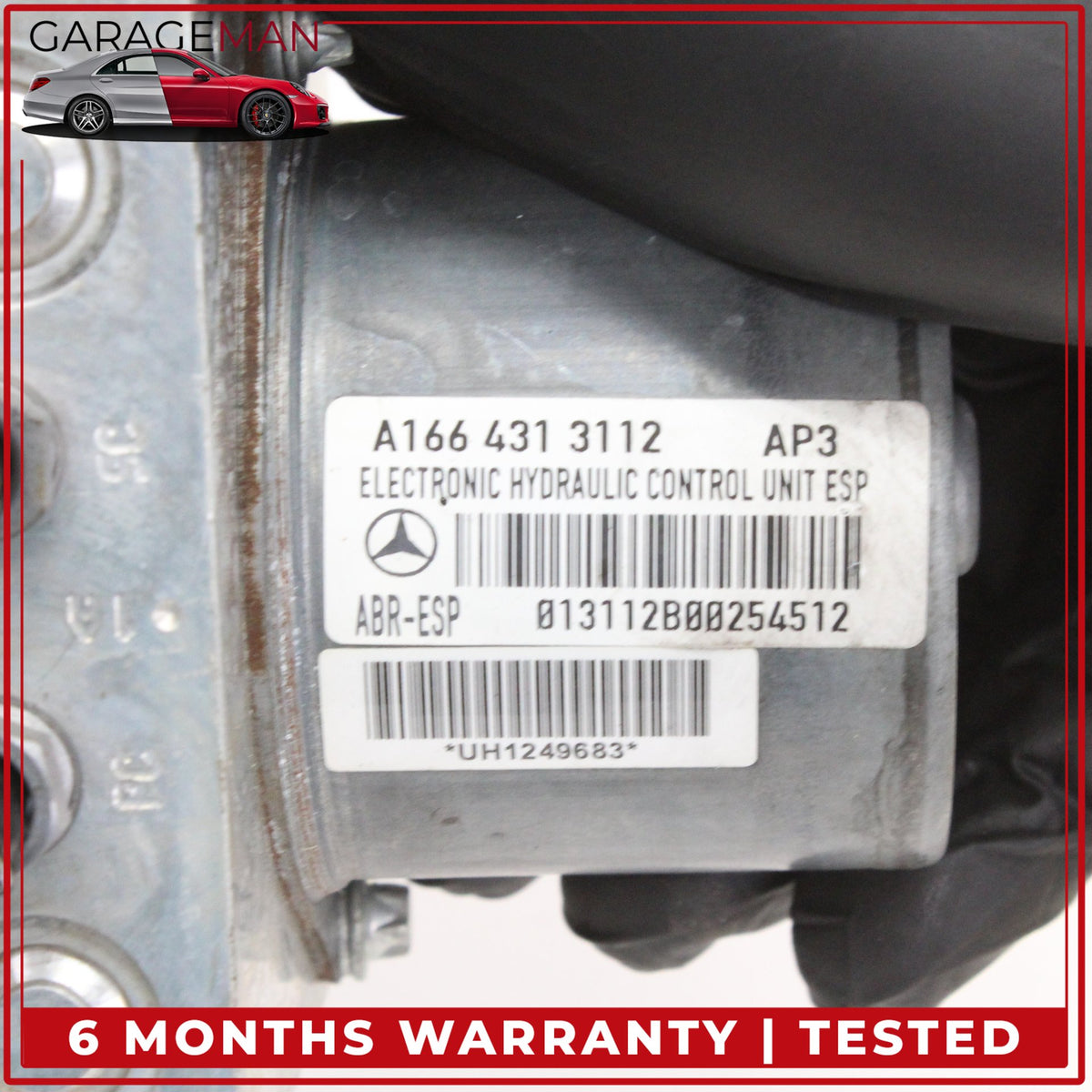 2012-2016 Mercedes W166 ML350 ABS Anti Lock Brake Pump Module 1669013400 OEM