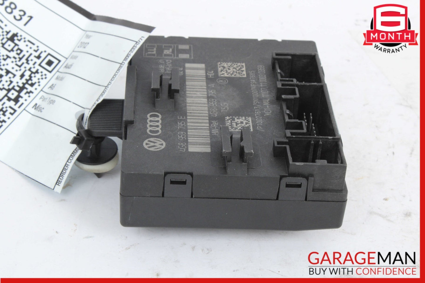 2012-2018 Audi A6 C7 Sedan Rear Right or Left Door Control Module 4G8959795 OEM