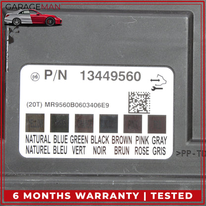 2016-2019 Buick Cascada Convertible BCM Body Control Module Unit 13449560 OEM