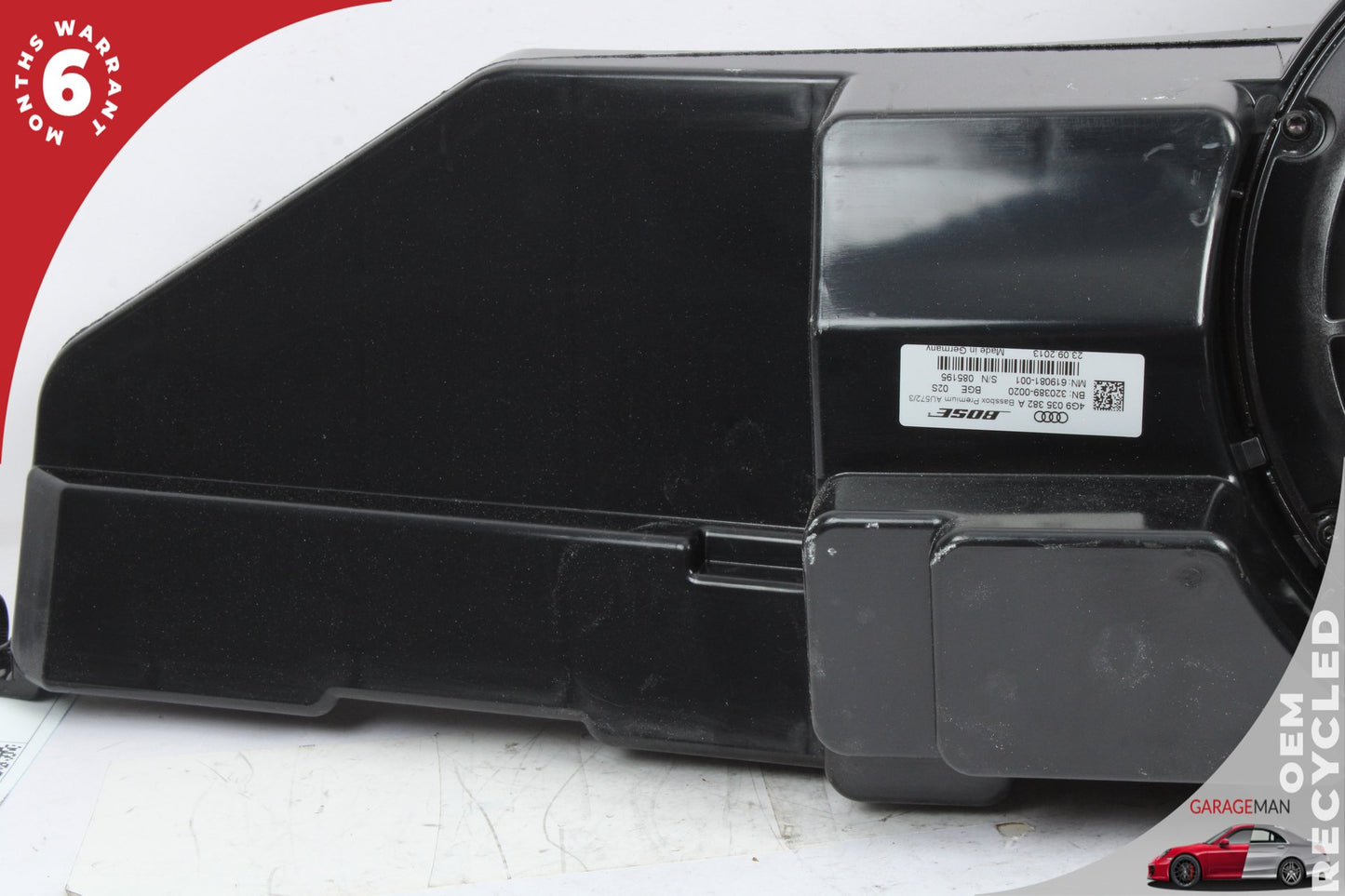 2012-2018 Audi A7 Bose Rear Trunk Subwoofer Sub Woofer Audio Speaker Box OEM