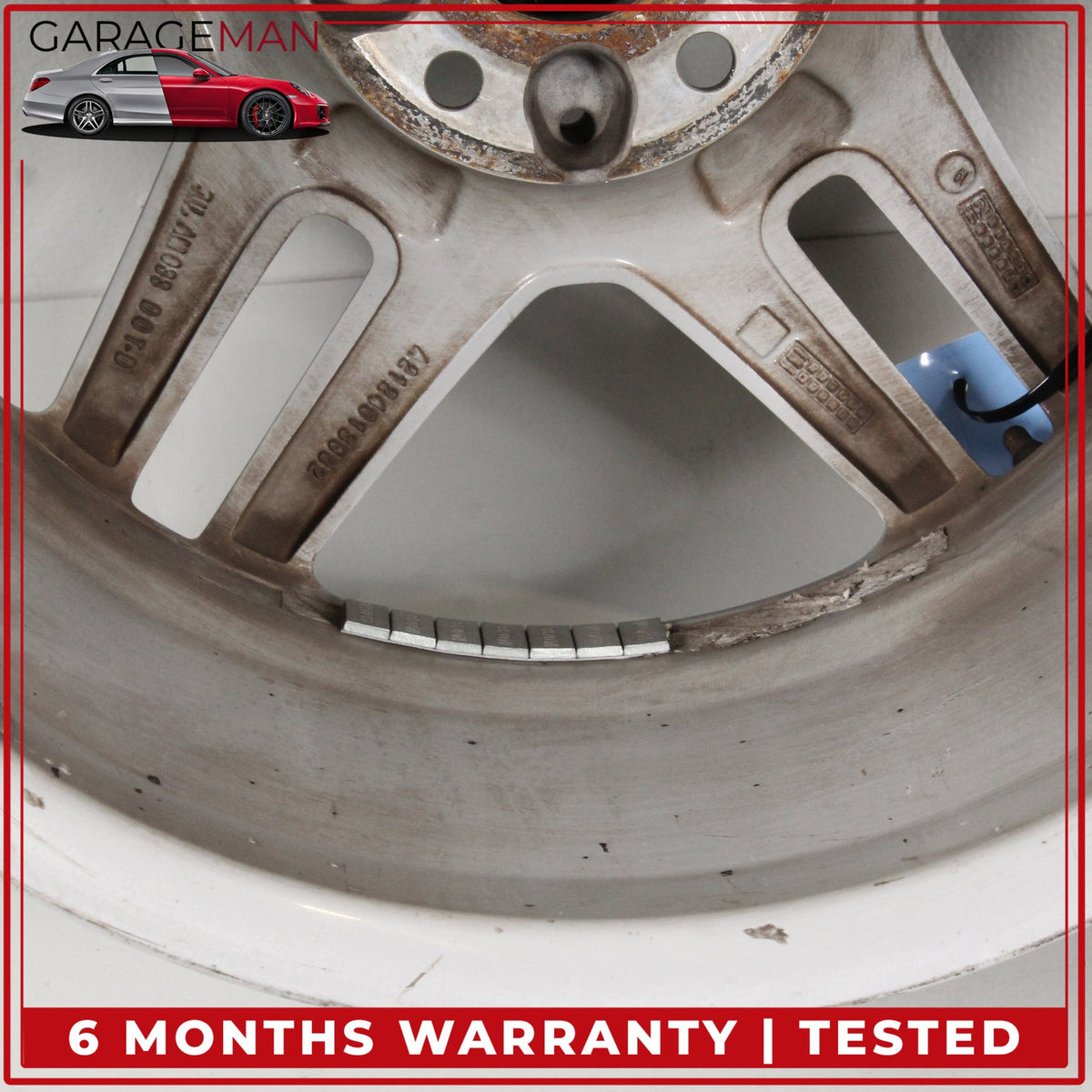 2010-2017 Mercedes C207 E550 Coupe Rear Wheel Rim 8.5JX18H2 ET48 2124013602 OEM