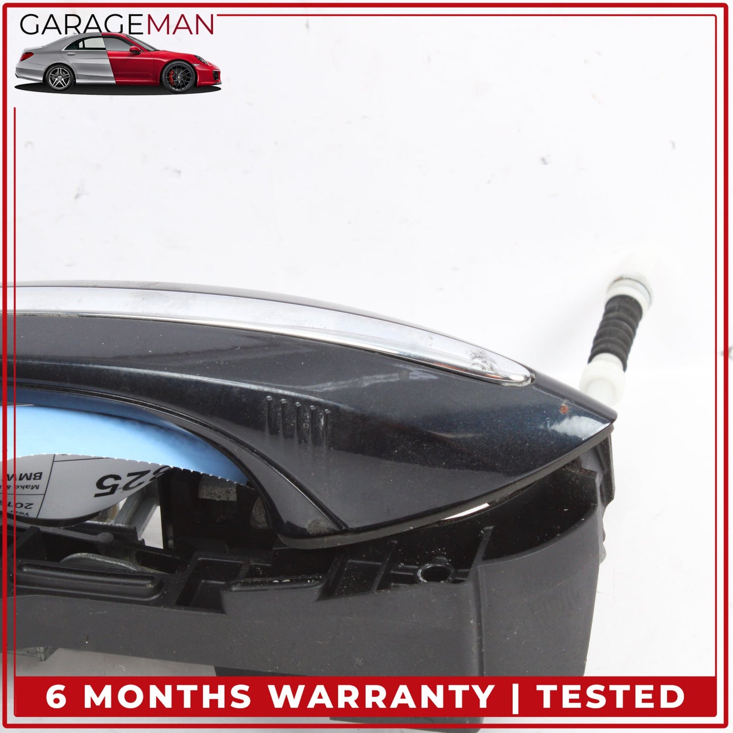 2012-2019 BMW 650i Right Passenger Side Exterior Door Handle Black 7249980 OEM