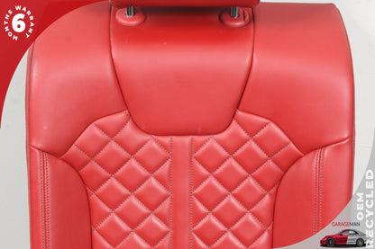2018-2020 Audi SQ5 SUV Rear Right Passenger Side Complete Seat Assembly Red OEM