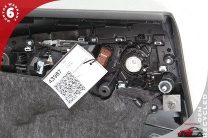 2012-2018 Audi A6 S6 Rear Right Side Interior Door Panel Brown 4G0867222 OEM