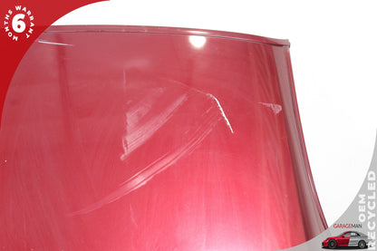 2002-2005 Ford Thunderbird Hard Top Roof Panel w/ Portholes Red OEM