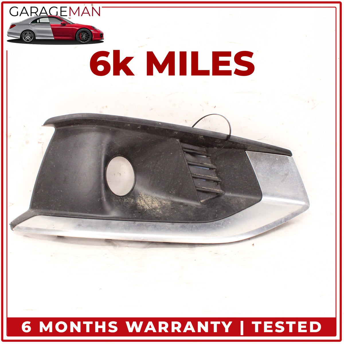 2020-2024 Audi A4 S4 Front Right Passenger Side Fog Light Cover 8WD807682L OEM