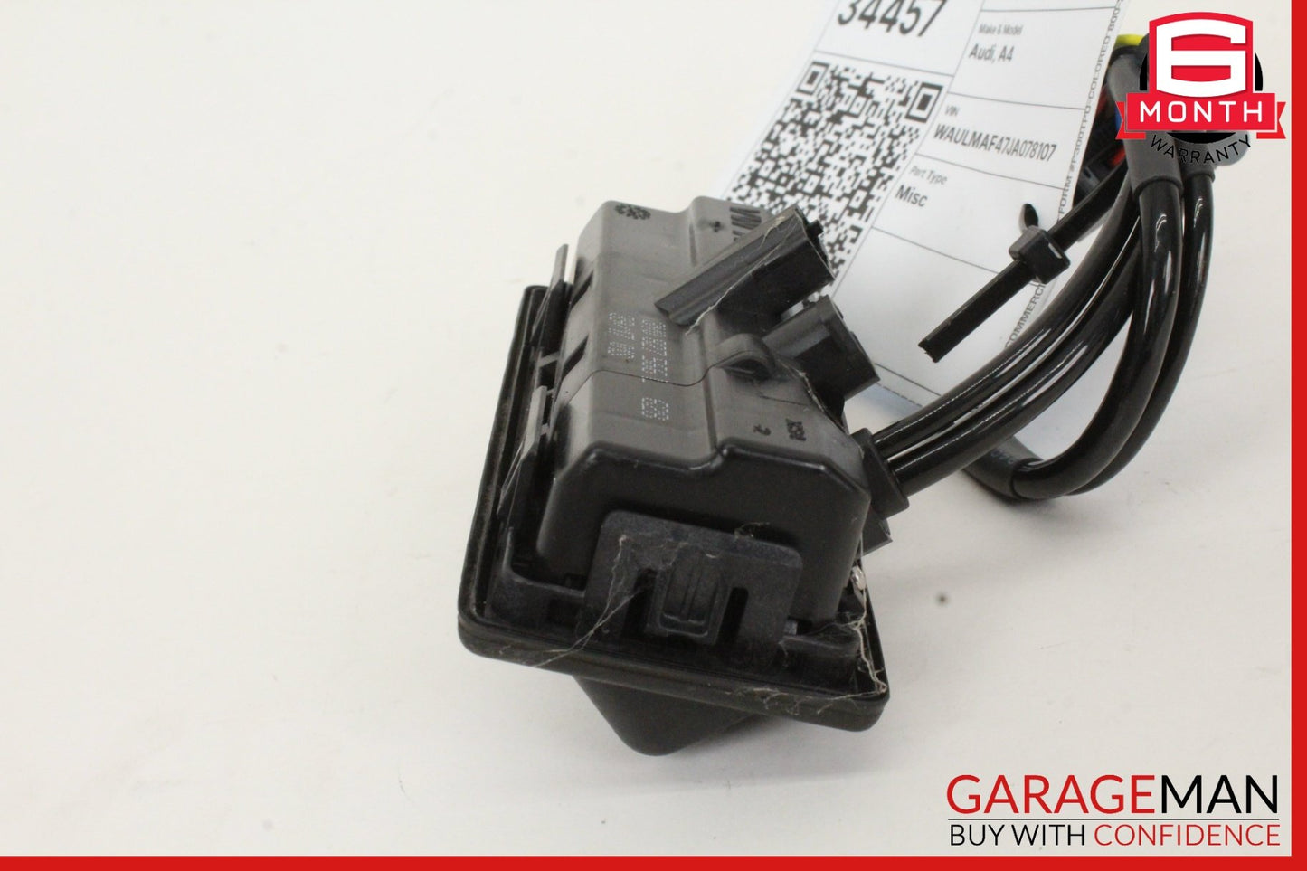 2017-2024 Audi A4 Sedan Rear Trunk Release Handle w/ Camera 3V0827566L OEM