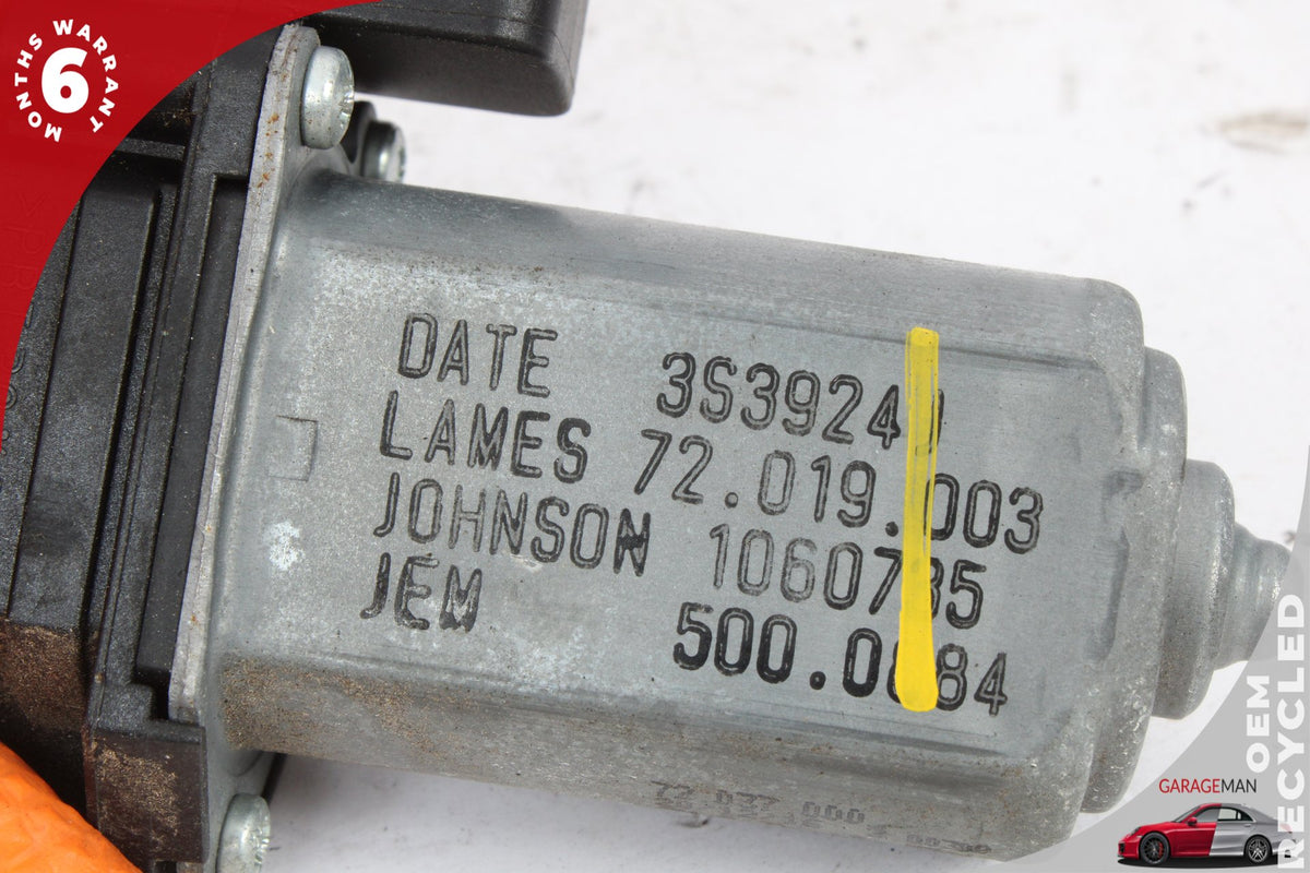 2014-2017 Fiat 500L Rear Right Passenger Side Window Regulator Motor OEM