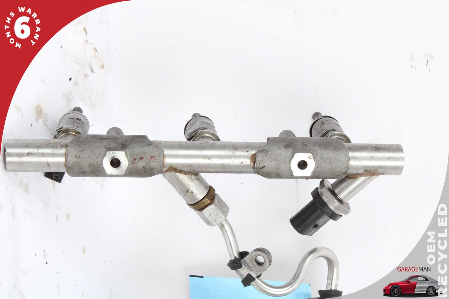 2015-2019 Audi A7 A6 A8 S4 Q7 3.0L Fuel Rail Line w/ Injectors 06E130089AF OEM