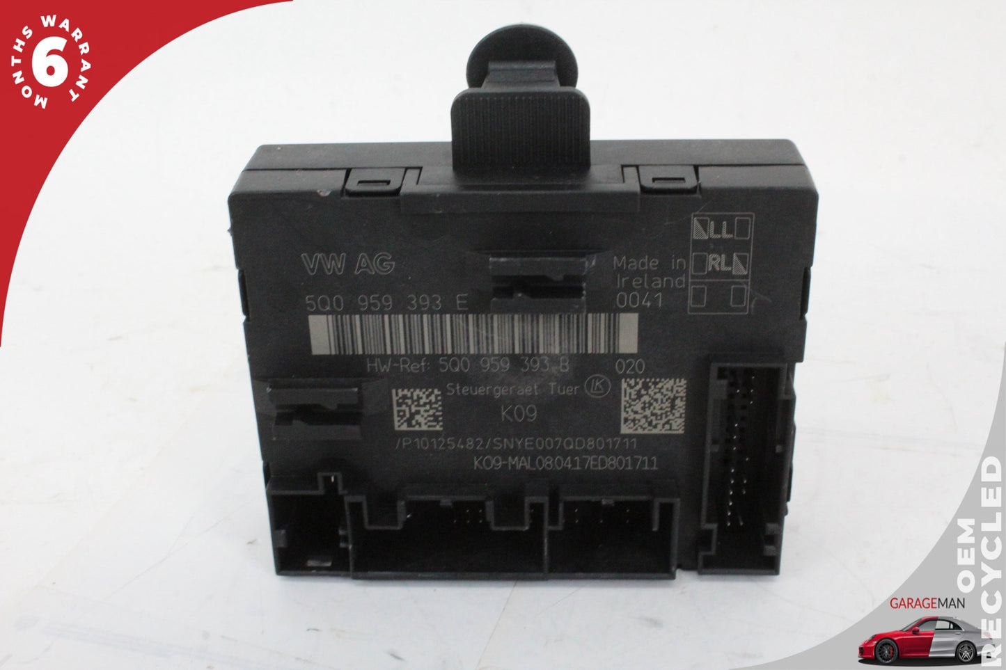 15-20 Audi A3 8V Sedan Driver Side Window Control Module 5Q0959395E Genuine