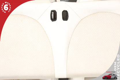 2013-2019 Fiat 500e Front and Rear Complete Seat Assembly White and Red OEM