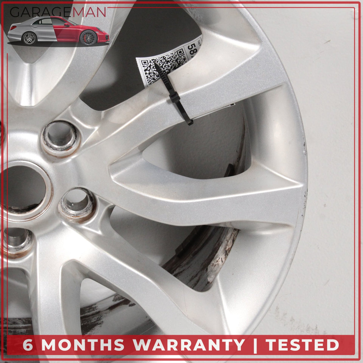 2014-2022 LR Range Rover Sport L494 8.5 x 20 20" Wheel Rim Silver DK621007DB OEM