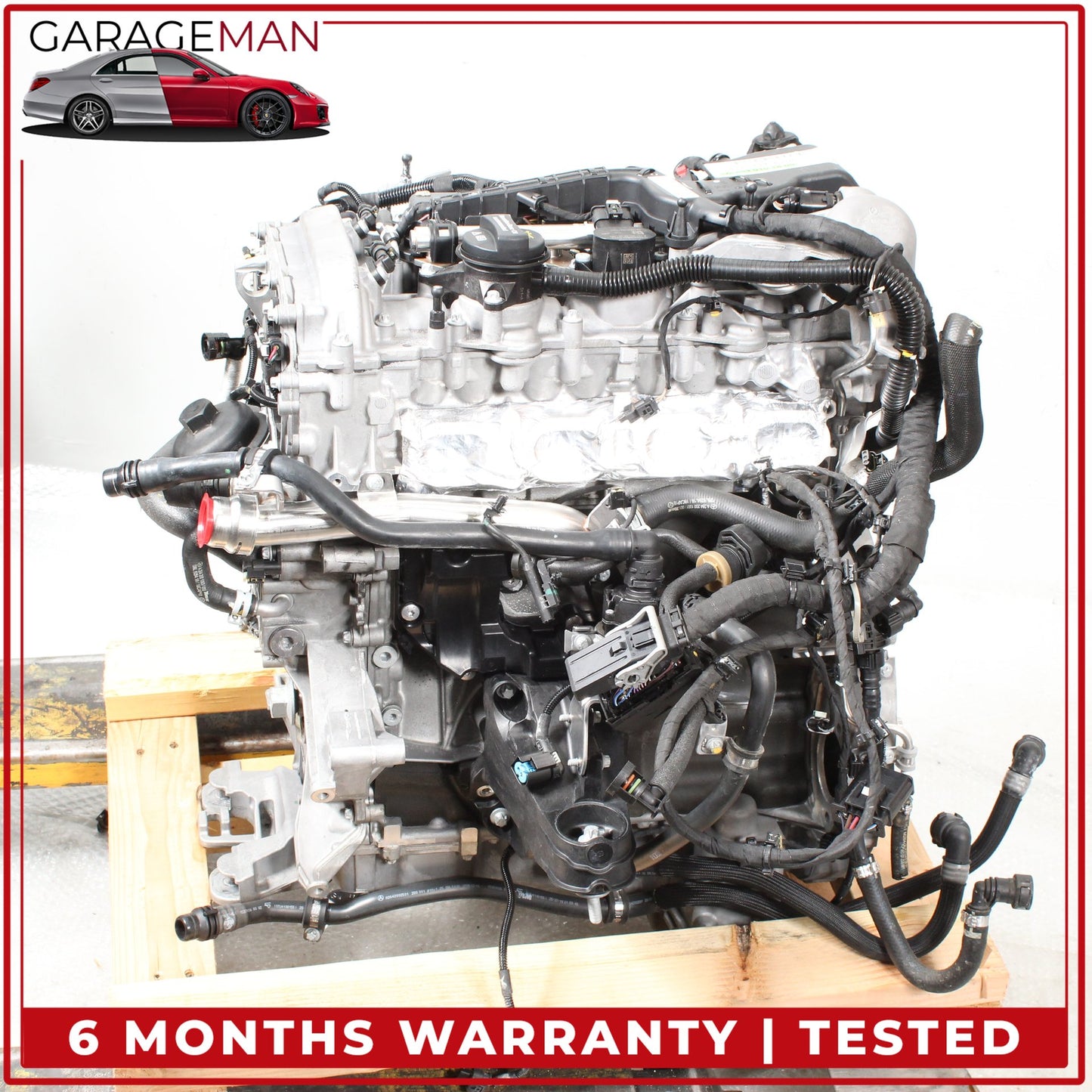 2015-2020 Mercedes-Benz C300 W205 RWD 2.0L Engine Motor 56116 Miles OEM