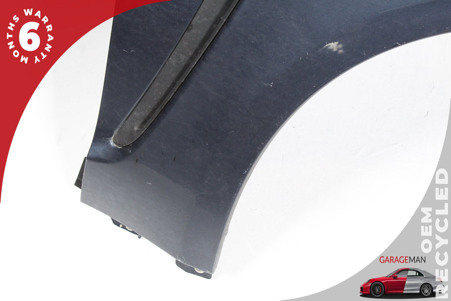 2010-2013 Porsche Panamera 970 S Front Right Fender Panel Blue 97050303201 OEM