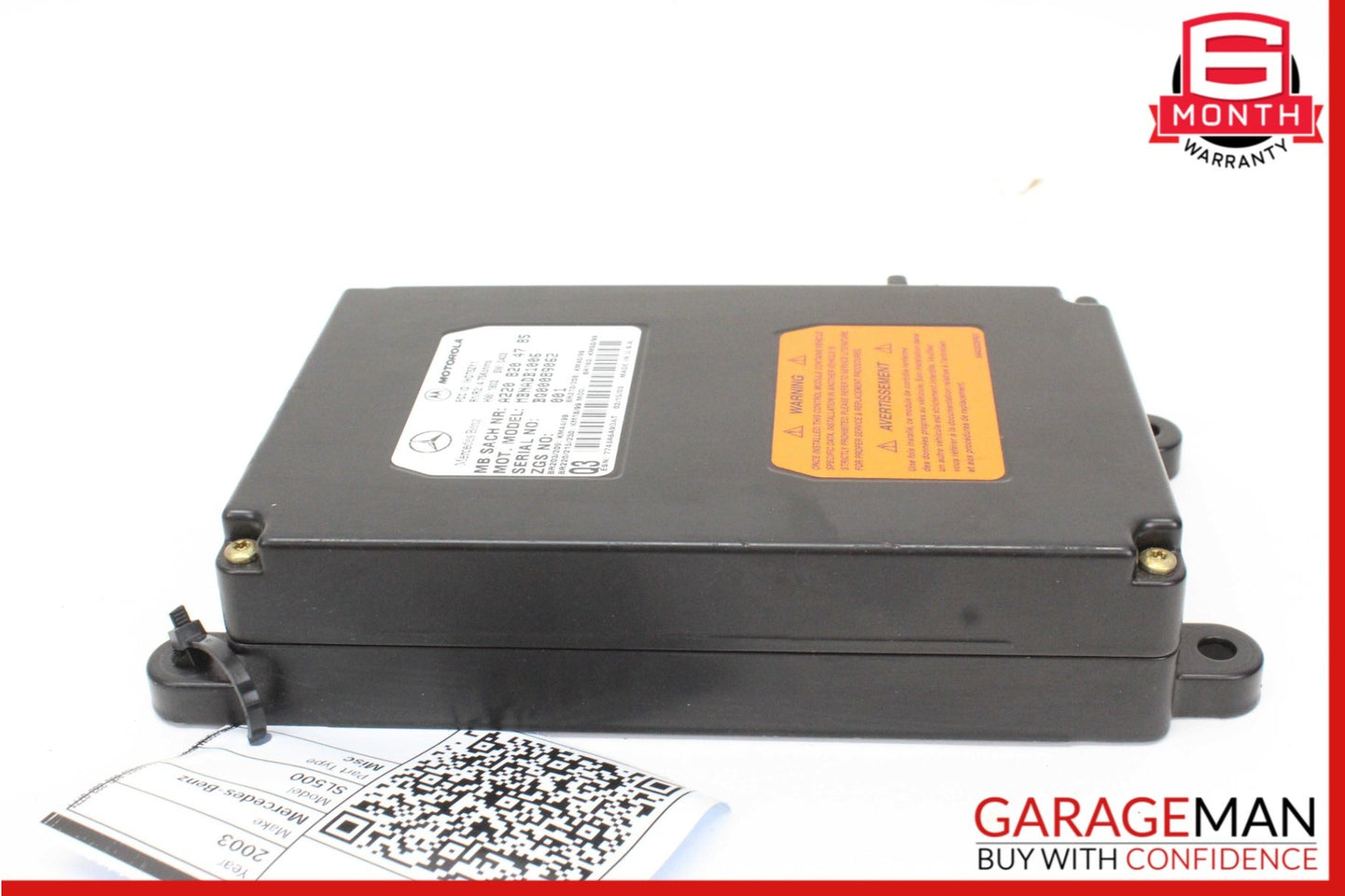 2000-2006 Mercedes SL500 R230 Voice Command Control Module 2208204785 OEM