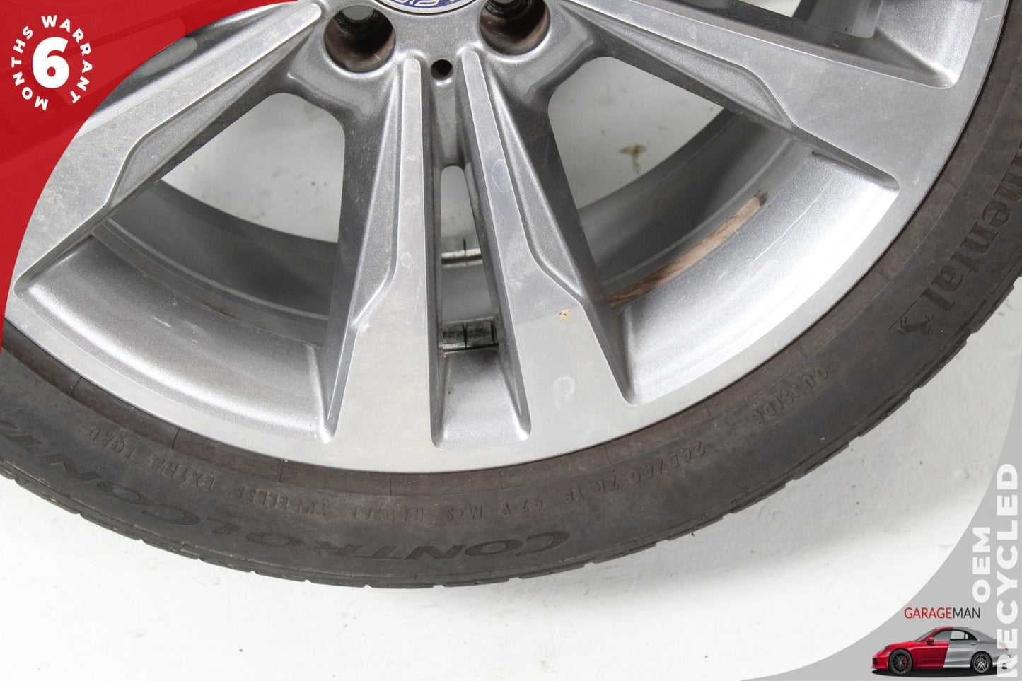 2014-2017 Mercedes-Benz E350 W212 Sedan Wheel Rim w/ Tire 2124015702 OEM