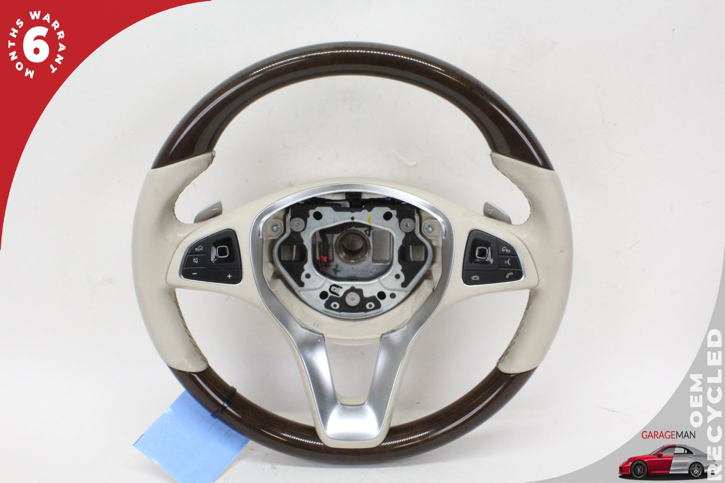 17-19 Mercedes-Benz E400 W213 Station Wagon Steering Wheel DESIGNO 0014604403 OEM