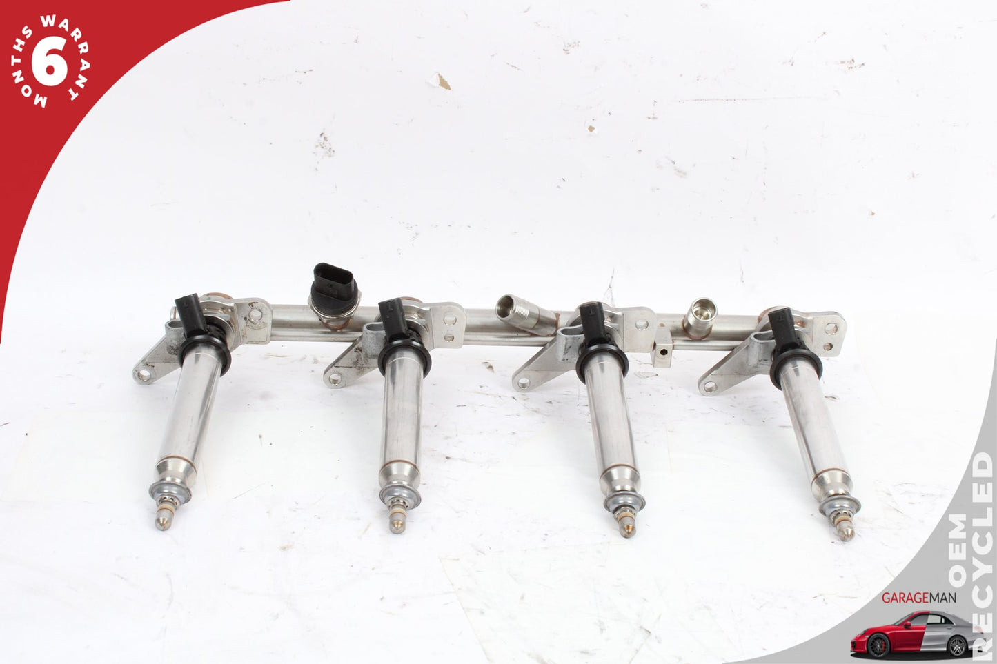 2011-2018 Mercedes X166 GL450 Fuel Injection Rail Line w/ Injectors Right Side
