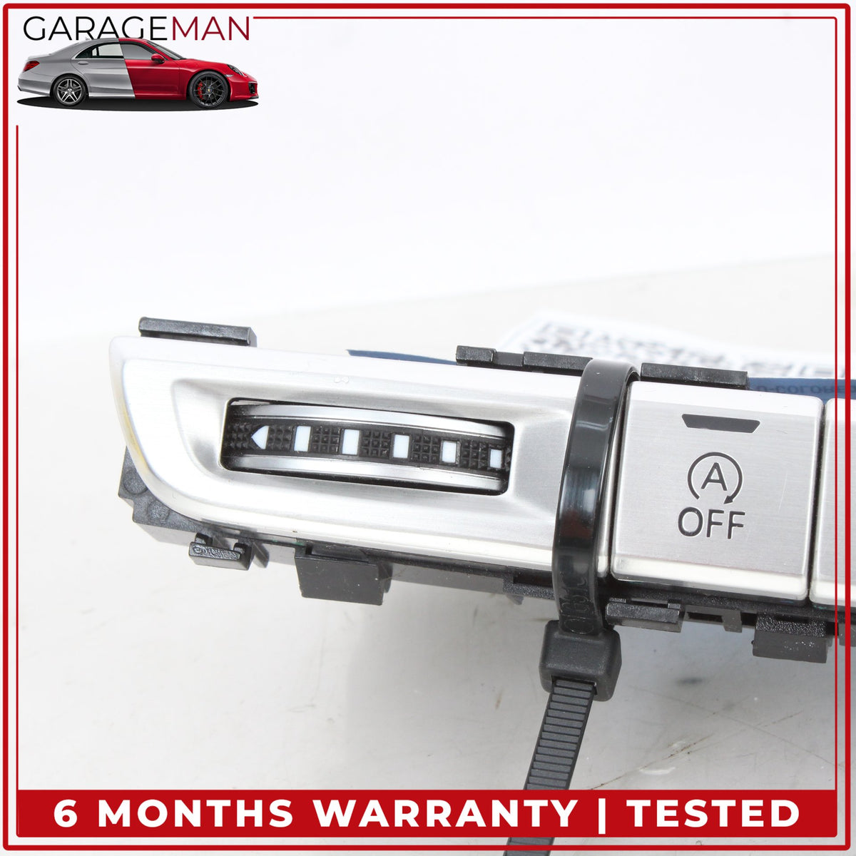 2011-2018 Audi A8 S8 Emergency Warning Hazard Light Control Switch Button OEM
