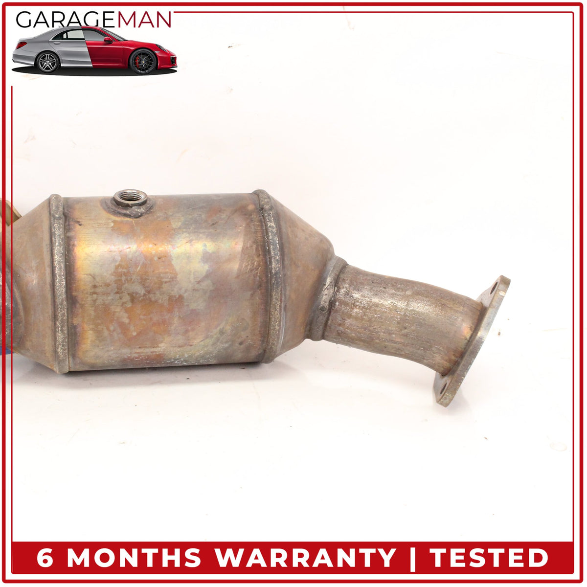 2011-2015 Audi Q7 4L 3.0L Right Side Exhaust Downpipe 7L8254350S OEM