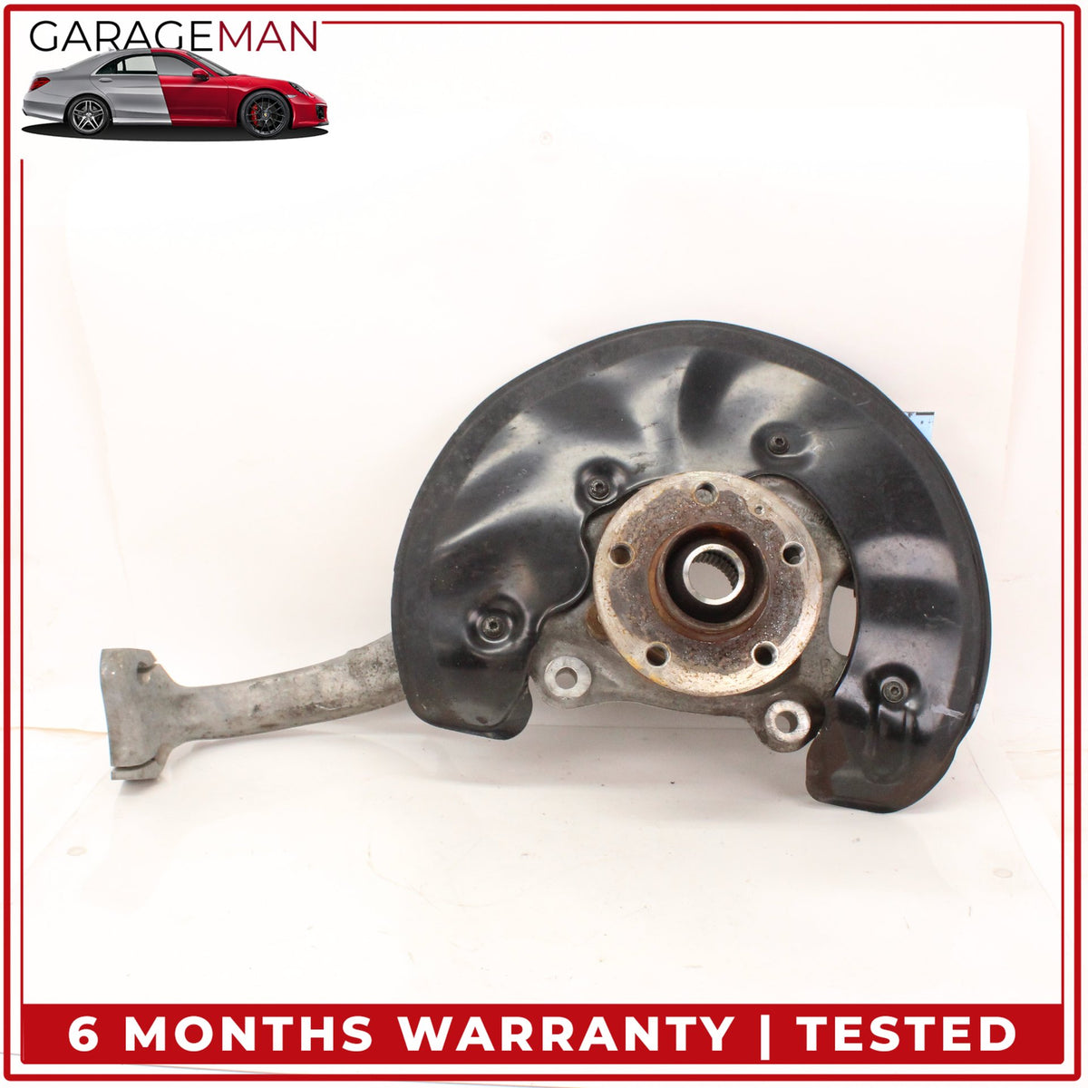 2012-2018 Audi A6 A7 Front Right Side Spindle Knuckle Wheel Hub 4G0407242C OEM