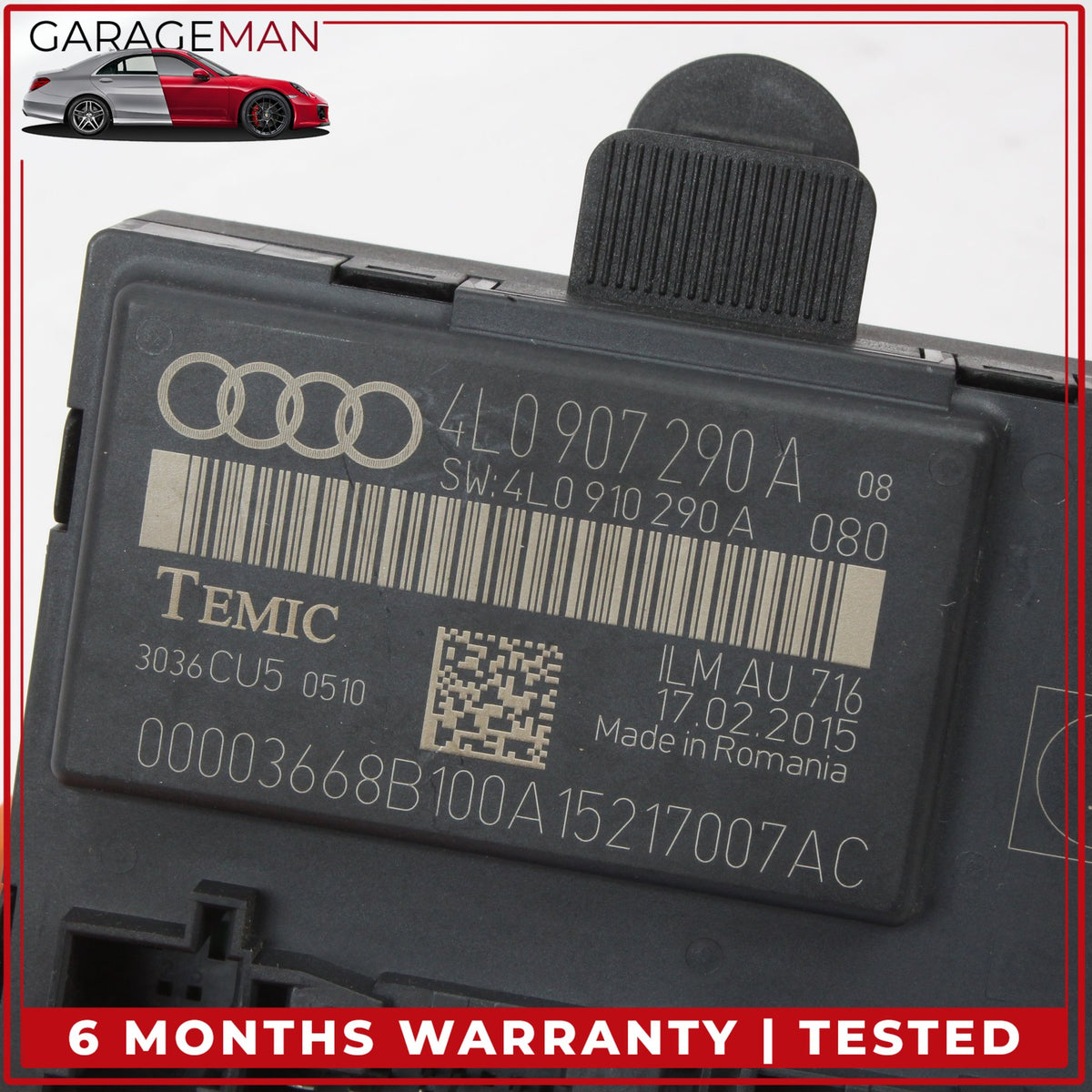 2007-2015 Audi Q7 4L SUV Comfort Control Module Unit 4L0907290A OEM
