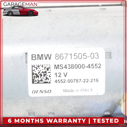 2019-2025 BMW M340i M440i X5 X6 Z4 3.0L Engine Motor Starter Denso 8671505 OEM