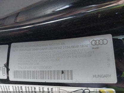 2015 Audi TT 8J