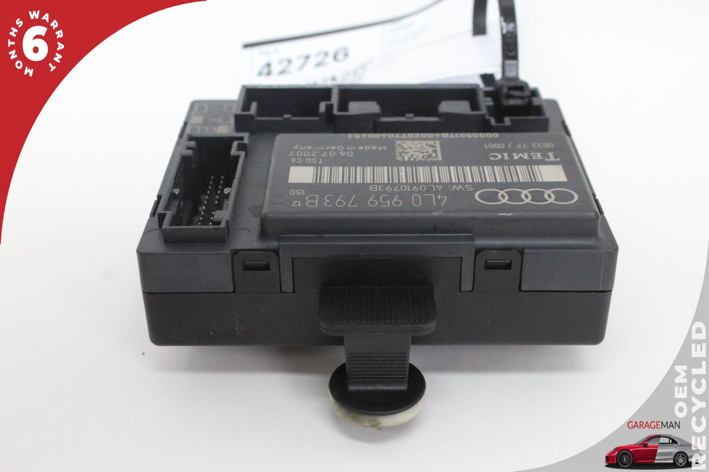 2007-2009 Audi Q7 Front Left Driver Side Door Control Module 4L0959793B OEM