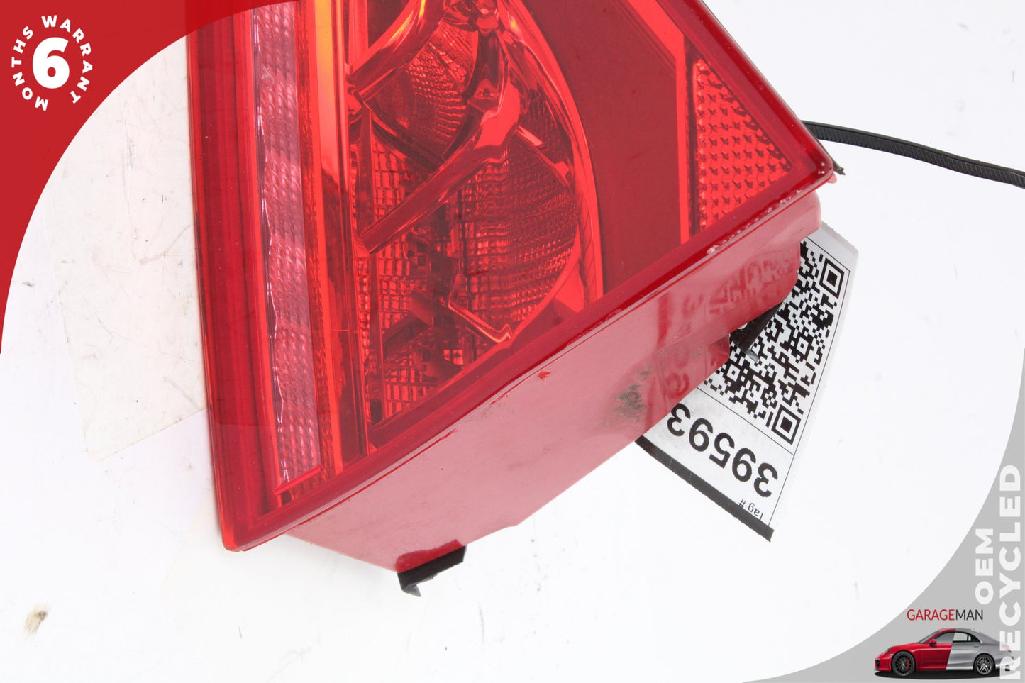 2012-2015 Audi A7 S7 Rear Left Side Inner Tail Light Lamp LED 4G8945093A OEM