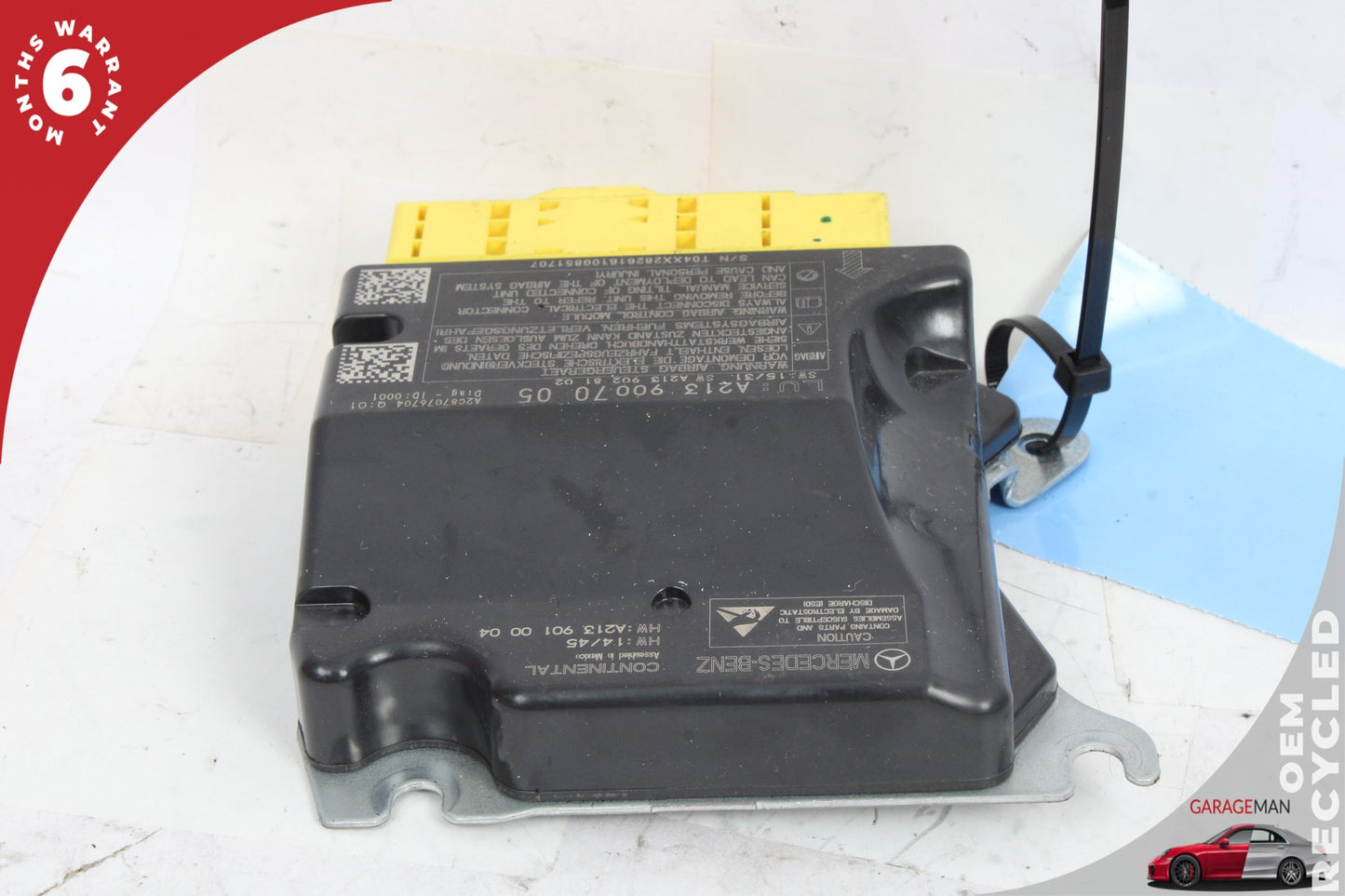 17-19 Mercedes-Benz E400 W213 Station Wagon Airbag Sensor SRS Control Module 2139010004