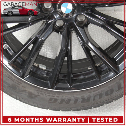 2023-2025 BMW 330i 330e Front or Rear Wheel Rim w/ Tire Black 7.5JX18H2ET25 OEM