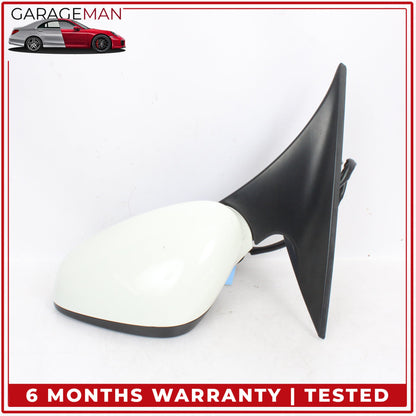 2008-2019 Maserati GranTurismo M145 Front Left Door Rear View Mirror White OEM