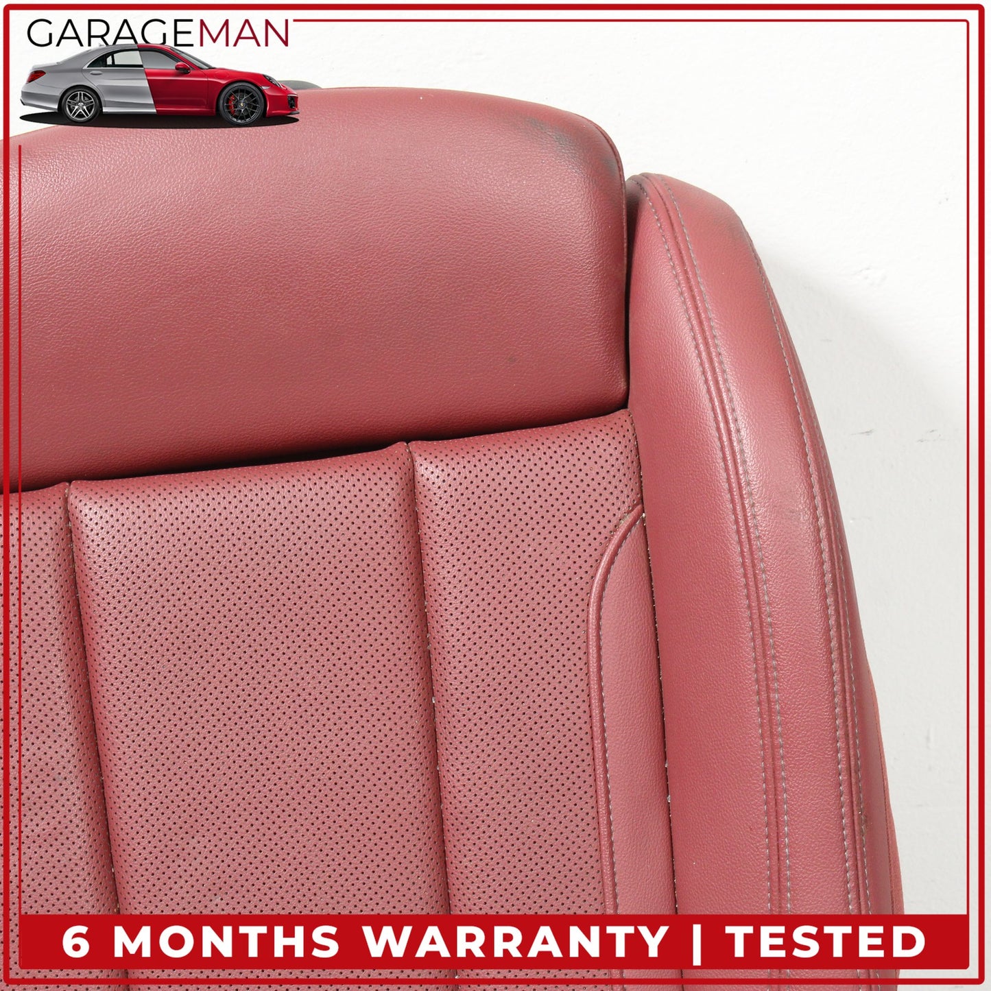 2019-2025 BMW 330i Front Right Passenger Side Lower Bottom Seat Cushion Red OEM