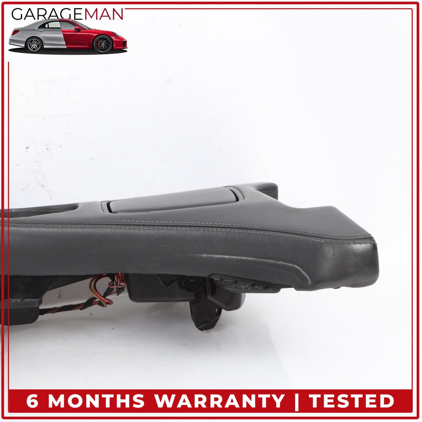 2012-2019 BMW 650i Center Console Trim Cover w/ Ashtray Black Nappa Leather OEM