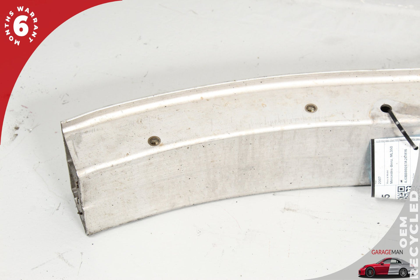2006-2012 Mercedes W164 ML350 GL450 Front Bumper Reinforcement Impact Bar OEM