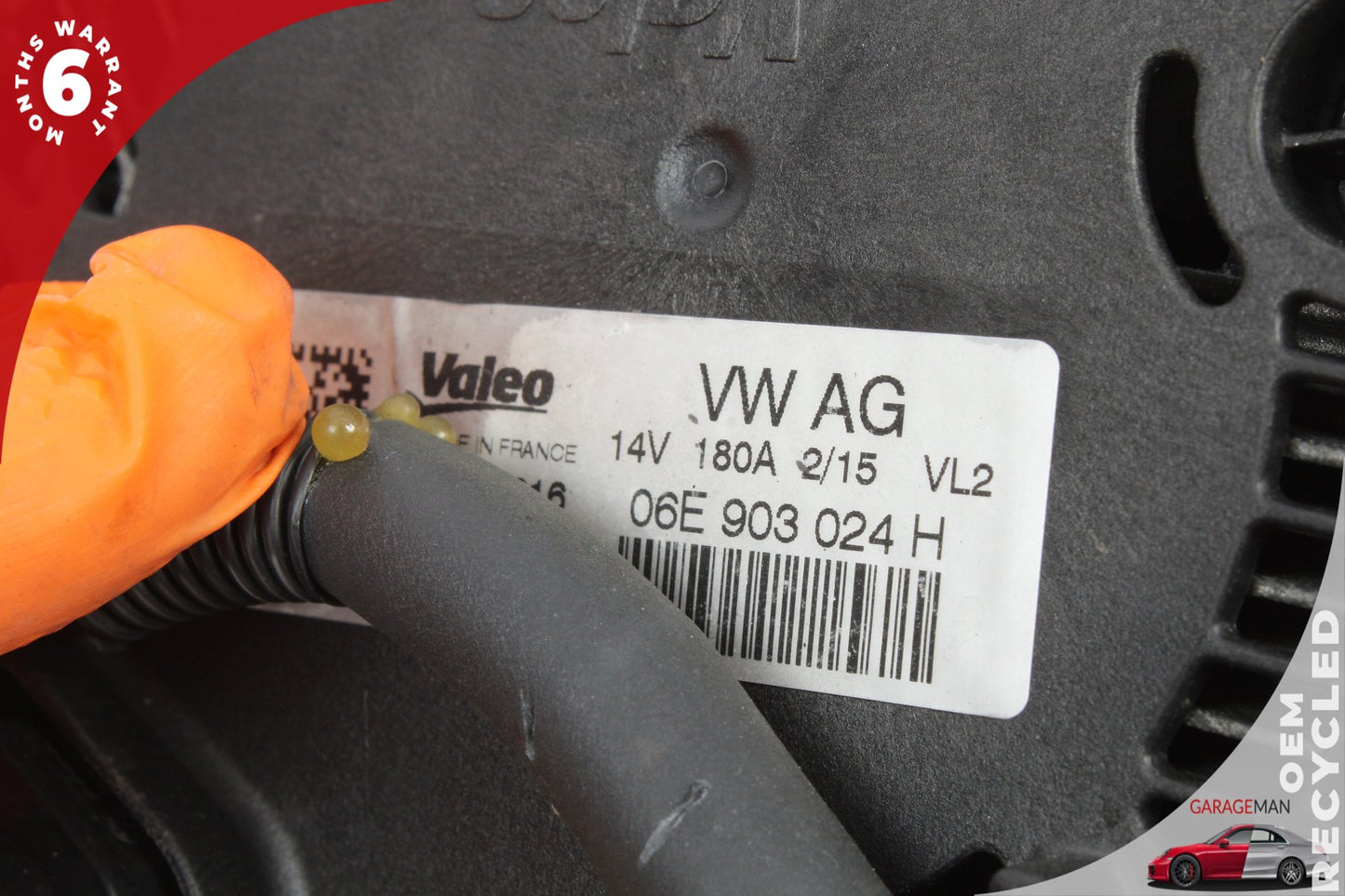 2016-2018 Audi A6 C7 Engine Alternator Generator 06E903024H OEM