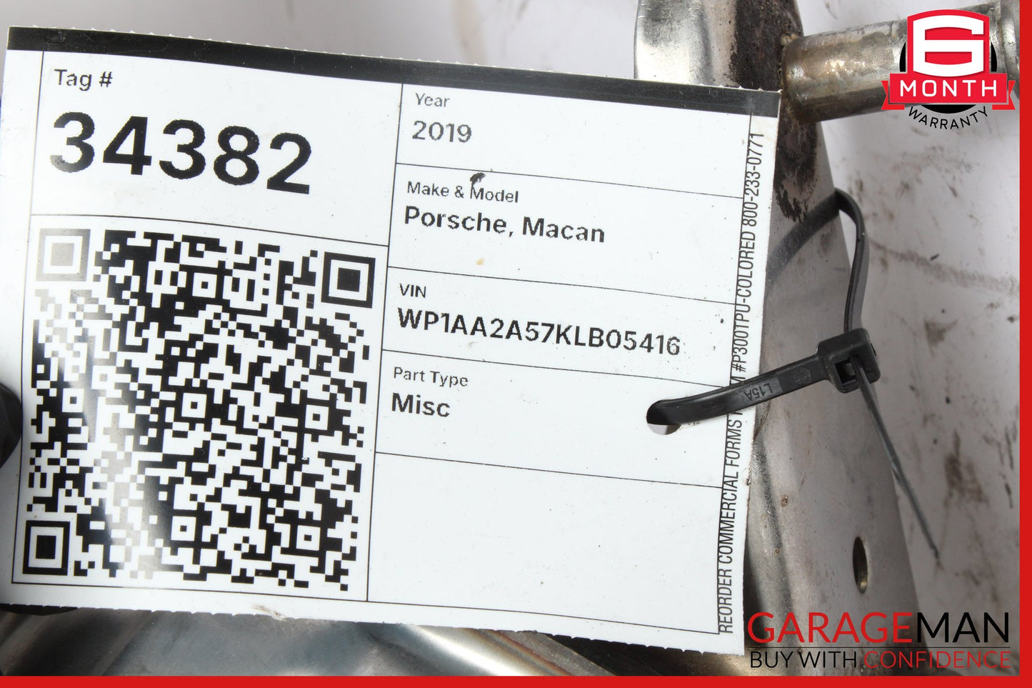 2015-2021 Porsche Macan 95B SUV Rear Left Side Exhaust Muffler 95B253611N OEM